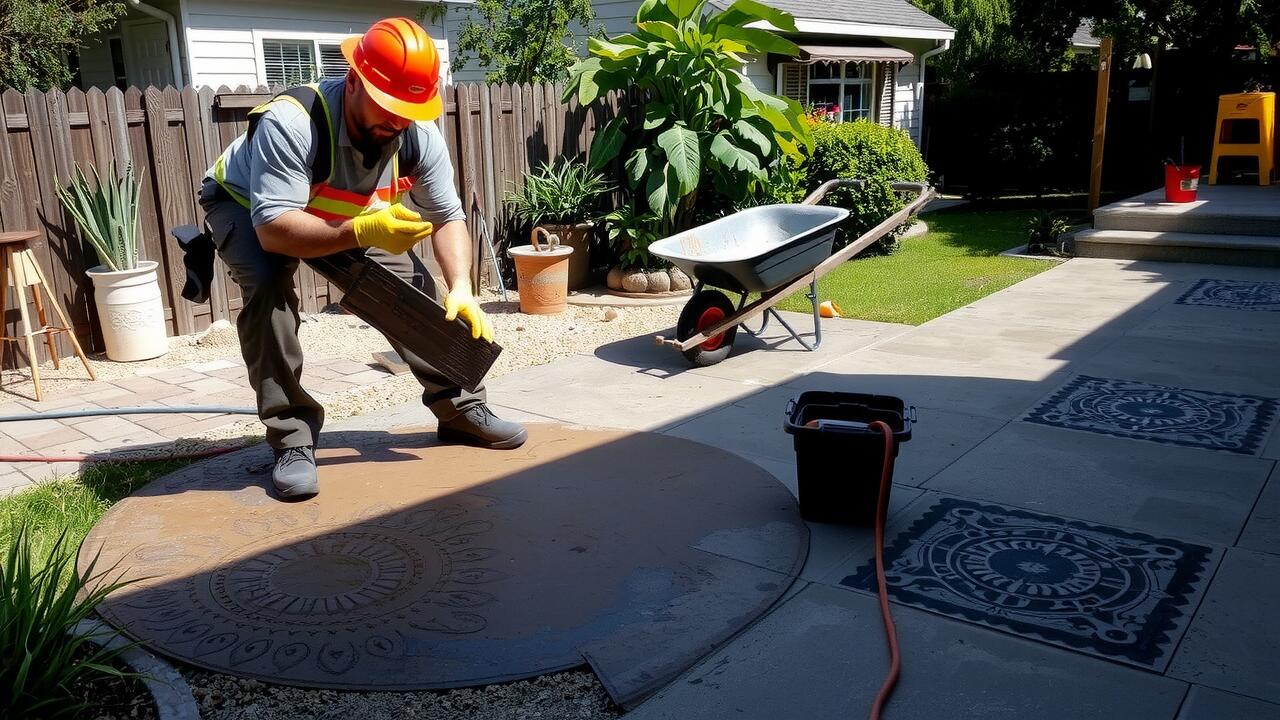 Is stamped concrete cheaper than poured concrete?