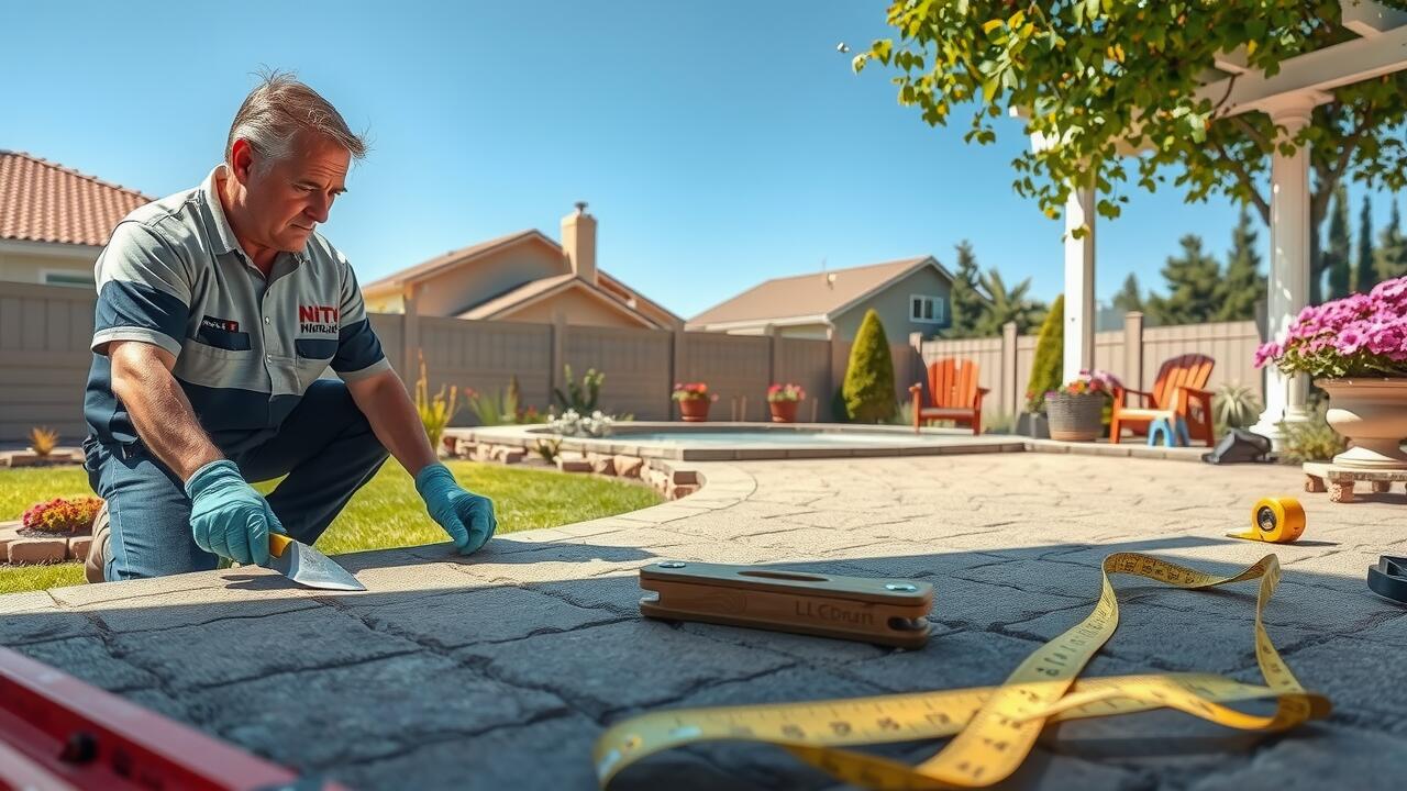 Patio Installation Pismo Beach, California